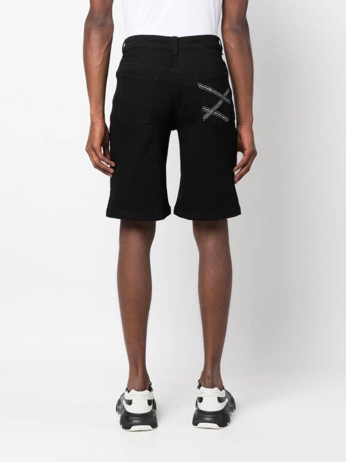 Versace Jeans Couture Denim shorts Zwart