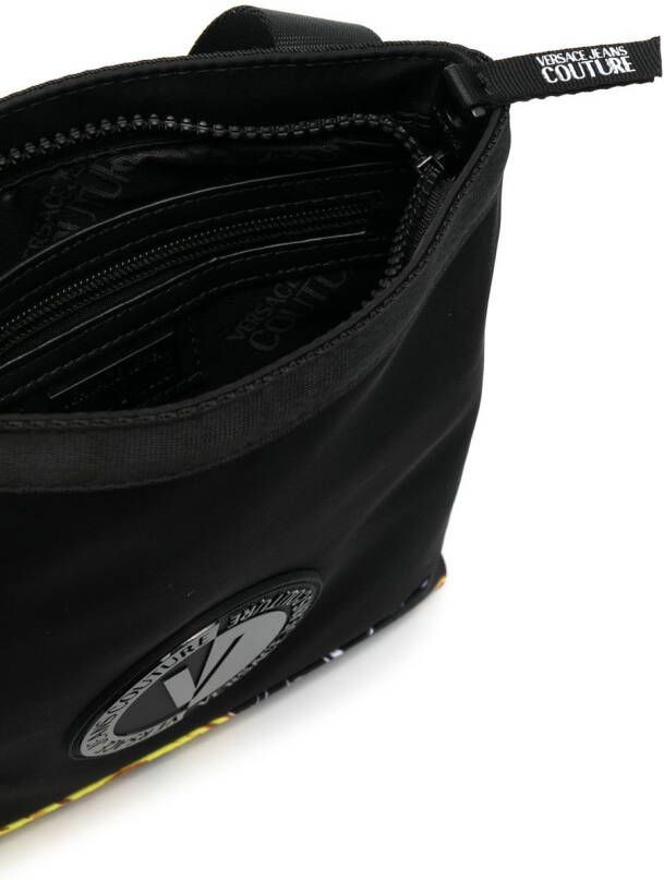 Versace Jeans Couture Messengertas met logopatch Zwart