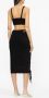 Versace Jeans Couture Kokerrok met logopatch Zwart - Thumbnail 4