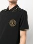 Versace Jeans Couture Poloshirt met logopatch Zwart - Thumbnail 5