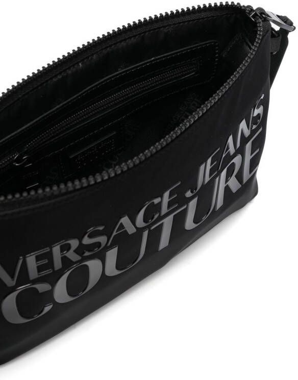 Versace Jeans Couture Clutch met logopatch Zwart