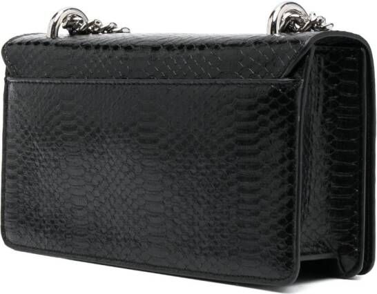 Versace Jeans Couture Crossbodytas met krokodillen-reliëf Zwart
