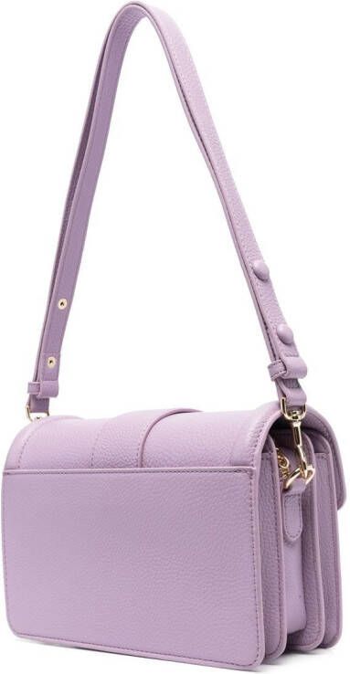 Versace Jeans Couture Crossbodytas met logoplakkaat Paars