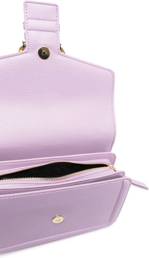 Versace Jeans Couture Crossbodytas met logoplakkaat Paars