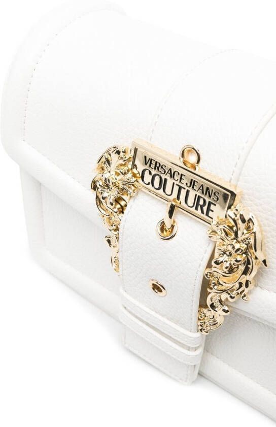 Versace Jeans Couture Crossbodytas met logoplakkaat Wit