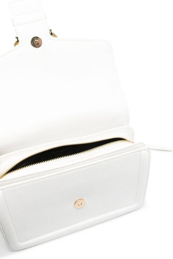 Versace Jeans Couture Crossbodytas met logoplakkaat Wit
