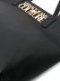 Versace Jeans Couture Shopper met logoplakkaat Zwart - Thumbnail 4