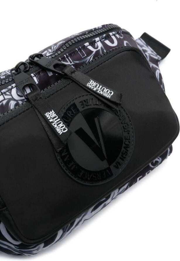 Versace Jeans Couture Heuptas met logoprint Zwart