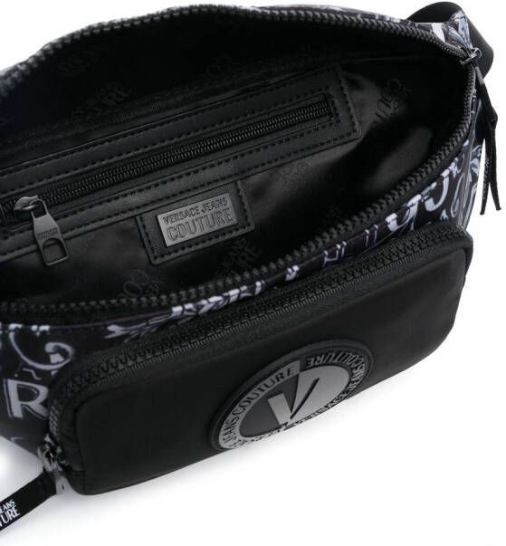 Versace Jeans Couture Heuptas met logoprint Zwart