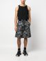 Versace Jeans Couture Bermuda shorts met logoprint Zwart - Thumbnail 2