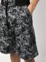 Versace Jeans Couture Bermuda shorts met logoprint Zwart - Thumbnail 5