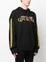 Versace Jeans Couture Hoodie met logoprint Zwart - Thumbnail 3