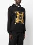 Versace Jeans Couture Hoodie met logoprint Zwart - Thumbnail 3