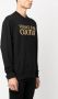 Versace Jeans Couture Sweater met logoprint Zwart - Thumbnail 3