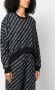 Versace Jeans Couture Sweater met logoprint Zwart - Thumbnail 3