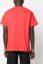 Versace Jeans Couture T-shirt met logoprint Rood - Thumbnail 4