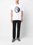 Versace Jeans Couture T-shirt met logoprint Wit - Thumbnail 2