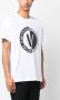 Versace Jeans Couture T-shirt met logoprint Wit - Thumbnail 3