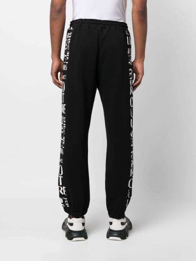 Versace Jeans Couture Trainingsbroek met logoprint Zwart