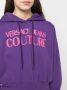 Versace Jeans Couture Cropped hoodie Paars - Thumbnail 5