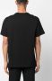 Versace Jeans Couture T-shirt met logoprint Zwart - Thumbnail 4