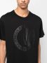 Versace Jeans Couture T-shirt met logoprint Zwart - Thumbnail 5
