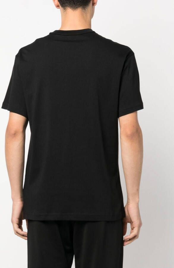 Versace Jeans Couture T-shirt met logoprint Zwart