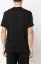 Versace Jeans Couture T-shirt met logoprint Zwart - Thumbnail 4