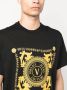 Versace Jeans Couture T-shirt met logoprint Zwart - Thumbnail 5