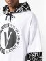 Versace Jeans Couture Hoodie met logoprint Wit - Thumbnail 5