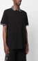 Versace Jeans Couture Poloshirt met logoprint Zwart - Thumbnail 3