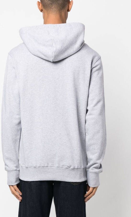 Versace Jeans Couture Hoodie met logoprint Grijs