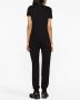 Versace Jeans Couture T-shirt met logoprint Zwart - Thumbnail 4