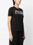 Versace Jeans Couture T-shirt met logoprint Zwart - Thumbnail 3