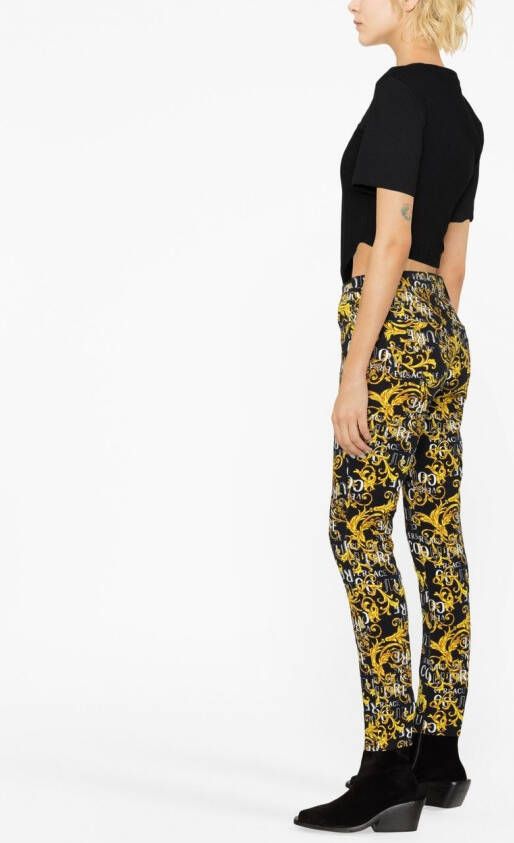 Versace Jeans Couture Skinny jeans Zwart