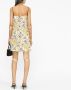 Versace Jeans Couture Mouwloze mini-jurk Wit - Thumbnail 4