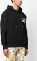 Versace Jeans Couture Hoodie met logoprint Zwart - Thumbnail 3