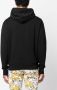 Versace Jeans Couture Hoodie met logoprint Zwart - Thumbnail 4