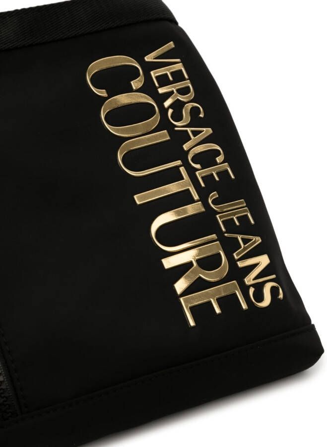 Versace Jeans Couture Messengertas met logo Zwart