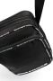 Versace Jeans Couture Messengertas met logoband Zwart - Thumbnail 4