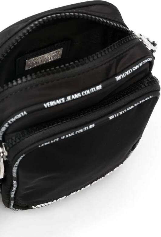 Versace Jeans Couture Messengertas met logoband Zwart
