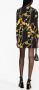 Versace Jeans Couture Mini-jurk met barokprint Zwart - Thumbnail 3