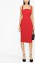Versace Jeans Couture Mini-jurk met gesp Rood - Thumbnail 2