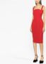 Versace Jeans Couture Mini-jurk met gesp Rood - Thumbnail 3