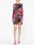 Versace Jeans Couture Mini-jurk met grafische print Rood - Thumbnail 2