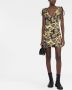 Versace Jeans Couture Mini-jurk met logoprint Zwart - Thumbnail 2