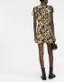 Versace Jeans Couture Mini-jurk met logoprint Zwart - Thumbnail 4