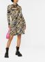 Versace Jeans Couture Mini-jurk met logoprint Zwart - Thumbnail 2