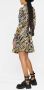 Versace Jeans Couture Mini-jurk met logoprint Zwart - Thumbnail 3