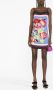 Versace Jeans Couture Mini-jurk met print Blauw - Thumbnail 2